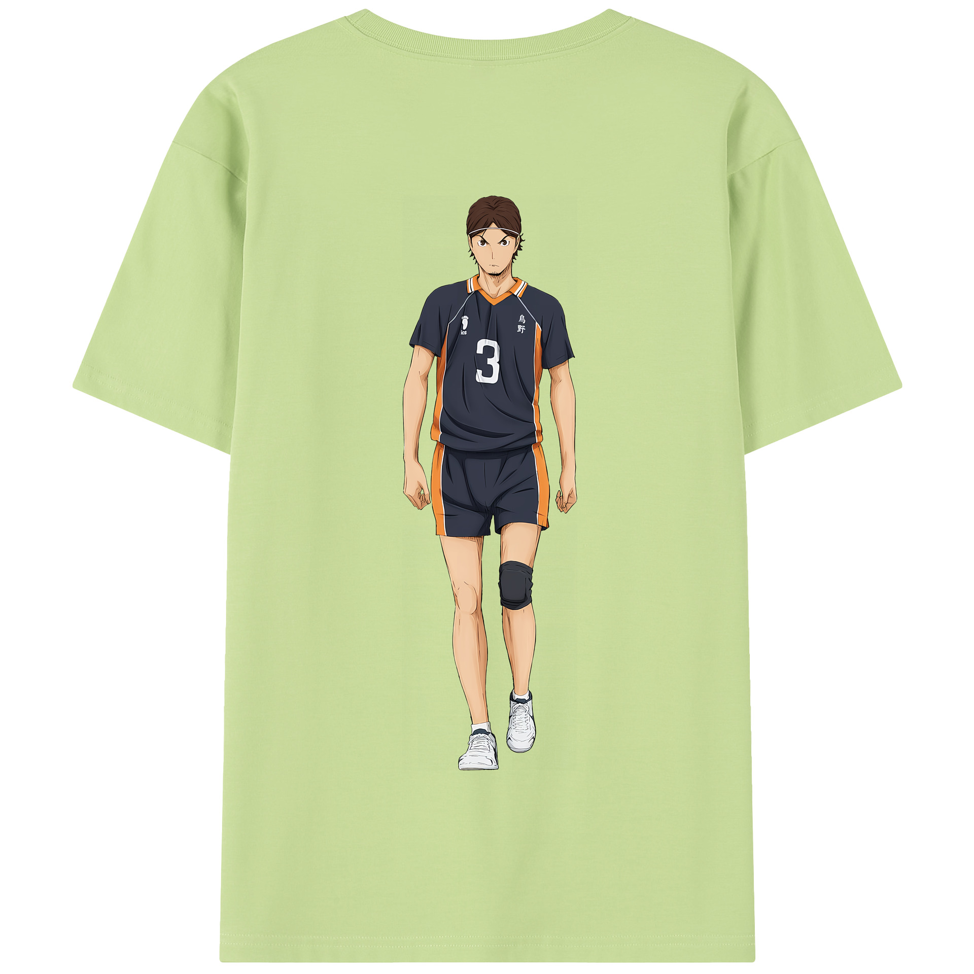 （画像用） ハイキュー!! Haikyu!! 綿100％半袖Tシャツ（背面プリント）